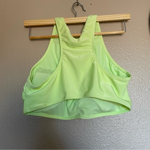 NWOT - Active Women’s Light Support Neon Yellow Sports Bra - Picture 2 of 5